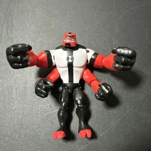 Ben 10 Four Arms Actionfigur Alien Cartoon Network 2017 Playmates USA - Bild 1 von 5