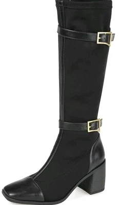 WOMEN'S JOURNEE COLLECTION GAIBREE WIDE CALFBLACK SIZE 9W - Image 1 of 4