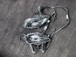 Pair of Front Headlights with Wiring and Parking Sensor for Vauxhall Astra J - Picture 1 of 16