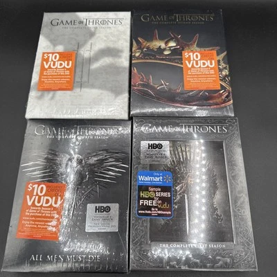 Game of Thrones: Complete Seasons 1-4 (DVD) HBO Set Series - New Sealed - Image 1 of 2