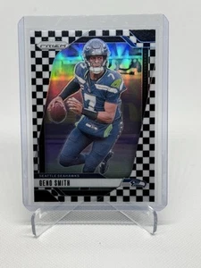 GENO SMITH 2024 Panini Prizm Black White Checkerboard Football Card Seahawks - Bild 1 von 2