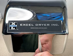 Excel HO-IC Hands Off Chrome Hand Dryer — Surface Mounted, Commercial - Picture 1 of 14