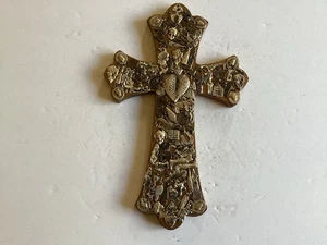 Wooden Milagro Cross 11” X 7” X 2 1/2” Hand Made USA - Picture 1 of 7