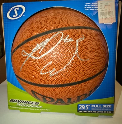Russell Westbrook Firmado Spalding Baloncesto Thunder Lakers Pepitas RARO PSA Foto 1 de 2