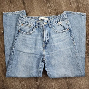 Zara The Mom Fit Kids Jeans Size 10 - Picture 1 of 6