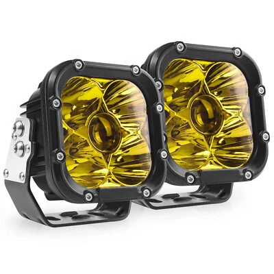 Cápsulas de barra de luz LED MICTUNING, 5" 6" pulgadas luces de trabajo LED todoterreno luces de conducción Foto 1 de 4