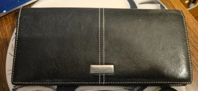 OROTON Beautifully Made Leather Dark Brown Wallet Vintage - Image 1 of 4