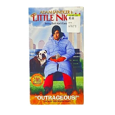 Little Nicky Adam Sandler VHS Movie 2001 New Line Home Entertainment New Sealed - Image 1 of 4