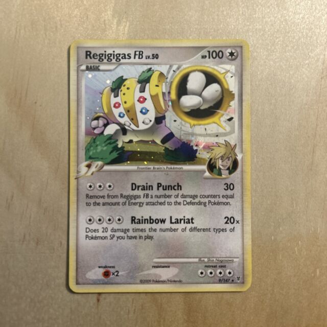 Pokemon - Regigigas LV.X - DP30 - Promocional (DP30) - Promoções