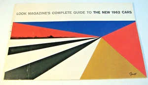 LOOK MAGAZINE'S COMPLETE GUIDE TO THE NEW 1962 CARS BROCHURE - Picture 1 of 12