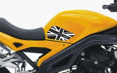 2 3D compatible knee protectors for triumph speed triple motorcycle until 2013 - Image 1 of 2