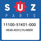11100-51K01-000 Suzuki Head Assy,Cylinder 1110051K01000, New Genuine Oem Part