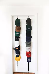 Cap Rack 2er Pack - Hält bis zu 16 Caps für Baseball / Ball Caps - Best over Door - Bild 1 von 12