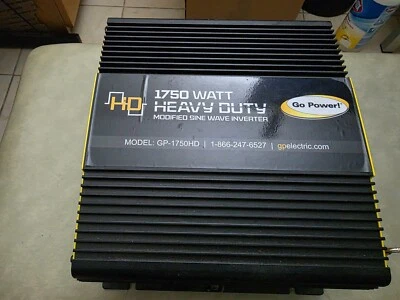 Go Power GP-1750HD Industrial Modified Sine Wave Inverter - Image 1 of 4