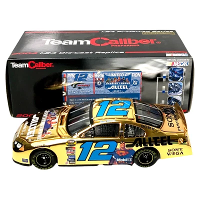 2004 Team Caliber 1/24  Ryan Newman Alltel Justice League Gold 1 Of 504 Made HTF - Image 1 of 4