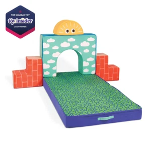 Juego de construcción Cloud Castle Foam Fort con 5 formas coloridas para niños pequeños - Imagen 1 de 12