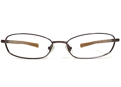 Monturas para gafas Ray-Ban RB6107 2511 marrón naranja ovaladas borde de alambre 51-15-135 Foto 1 de 4