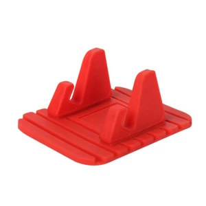 Supporto Telefono Cruscotto Universale Auto Cruscotto Supporto Cellulare Supporto Silicone - Foto 1 di 12