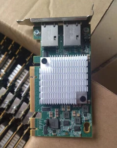 Intel X540 T2 dual-port 10 Gigabit network card x8/RJ45 FedEx free shipping - Afbeelding 1 van 5