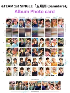&TEAM 1er SINGLE「五月雨 (Samidare)」Tarjeta fotográfica álbum oficial de Japón - Imagen 1 de 105