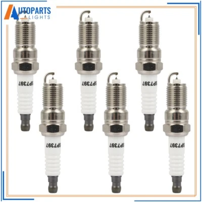 6x velas de ignição de irídio e platina para Ford Ranger Fusion Mazda 6 Buick Century - Imagem 1 de 4