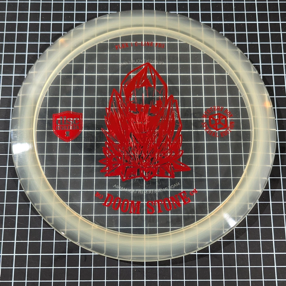Discmania Flex 1 C-Line FD3 Doom Stone (Pick Your Disc) Bomber Discs - Image 1 of 1