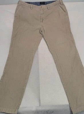 Pantalones Nautica Para Hombre 42X34 Beige Caqui Danforth Pana Ropa de Trabajo Preppy Informal Foto 1 de 4