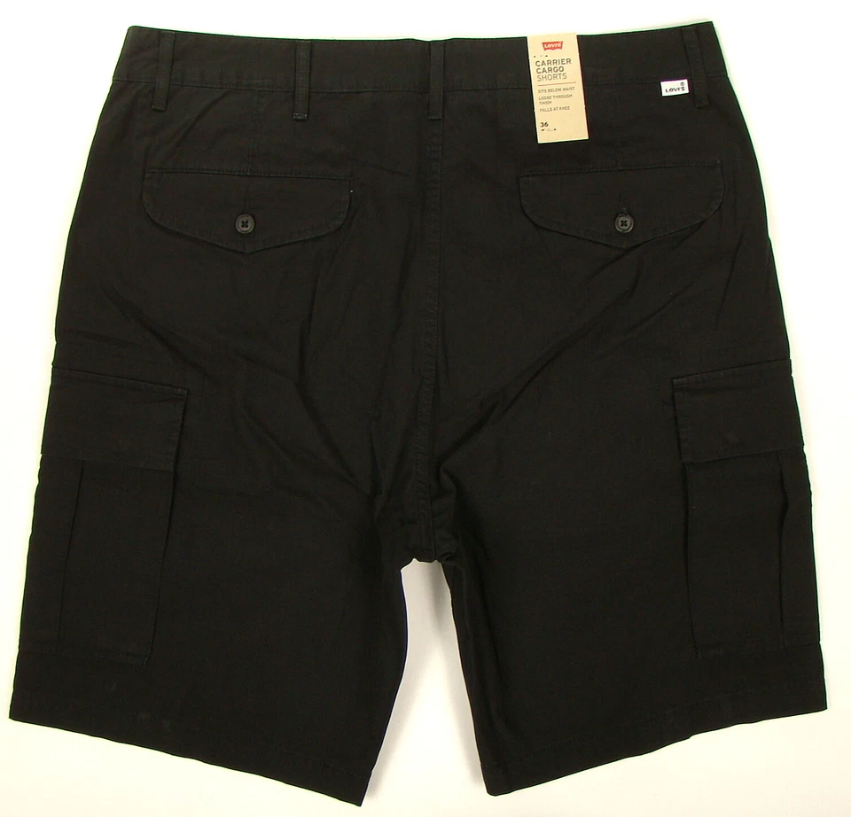 Levi's Carrier Men's Cargo Short Size 36 Sits Below Waist Falls at Knee