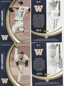 TIM LINCECUM HUGE RESALE / INVESTMENT LOT (120) 2016 PANINI WASHINGTON COLLEGE - Picture 1 of 1