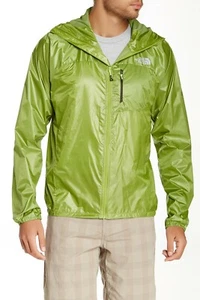 The North Face Binary Mens Packable Hooded Windbreaker Jacket Nylon Green Size M - Picture 1 of 3
