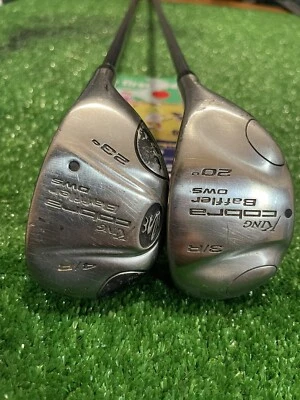 Cobra Baffler DWS 3-4 Hybrids Set Stiff Graphite Shafts - Image 1 of 4