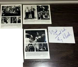 Eriq La Salle ER Signed In-Person Index Card + 3 Nathan Watt Signed 8x10 Photos - Picture 1 of 2
