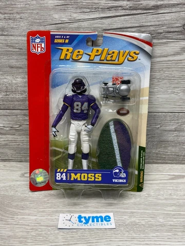 NFL Re-Plays Series III Vikings #84 Randy Moss Action Figure Cover