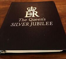 1977 Queen’s Silver Jubilee album, mini sheets, MNH stamps, Lot 7800