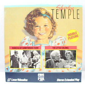 Rebecca of Sunnybrook / The Colonel Laserdisc LD - Shirley Temple Double Feature