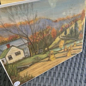 Vintage handgezeichnete Kunst von Ruth Beall Kentucky Original - Bild 1 von 10