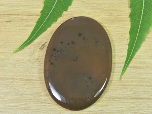 36X53X04MM Dendrita Miel Natural Forma Ovalada Cabujón Piedra Preciosa Suelta 75Cts. a317 - Imagen 1 de 9