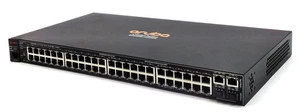HPE Aruba 2530-48 Fast Ethernet Switch 48 Port L2 Gigabit Managed J9781A#ABA - Picture 1 of 6