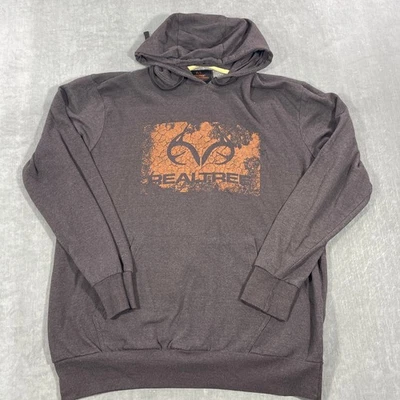 Realtree Mens XXL Brown Camo Pullover Sweatshirt Hoodie - Image 1 of 4