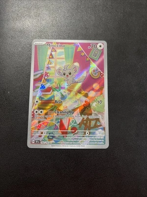 Minccino 182/162 Sv05: Temporal Forces Holo  Full Art - Image 1 of 4