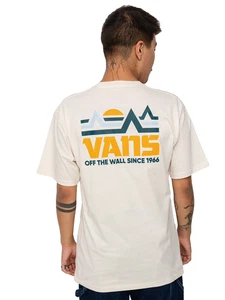 Camiseta de montaña clásica unisex Vans blanca antigua para hombre S/mujer M nueva sin etiquetas - Imagen 1 de 6