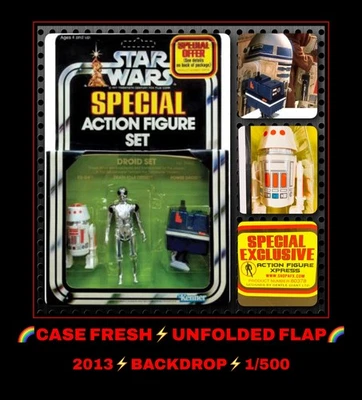 Star Wars Gentle Giant Jumbo KENNER Droids R5D4 Power DeathStar paquete de 3 conjunto 1/500 Foto 1 de 4
