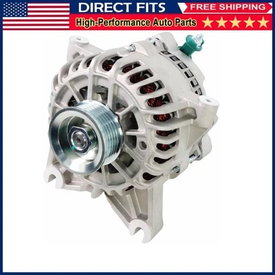 Alternator For Ford Expedition 2005-2006 Ford F-150 2004-2008 V8 5.4L 6pk/110A - Image 1 of 4