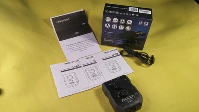 Zoom U-22. Standalone USB Sound Card. Abletone Live Lite Activating Code. - Bild 1 von 4