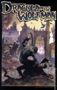 Dracula meets the Wolfman 1A FRAZETTA VF 8.0 2008 Stock Image - Picture 1 of 1