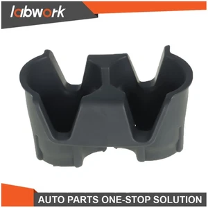 Labwork Center Console Cup Holder For Jeep Wrangler TJ 2001-2006 Black Rubber - Picture 1 of 16