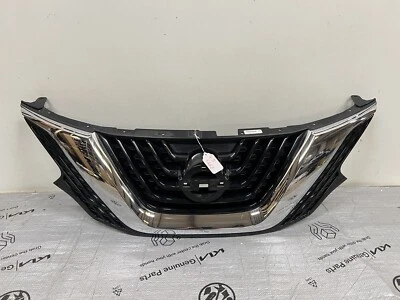 2015 2016 2017 2018 NISSAN MURANO FRONT OEM GRILLE GENUINE CHROME 623109UA8 - Image 1 of 4