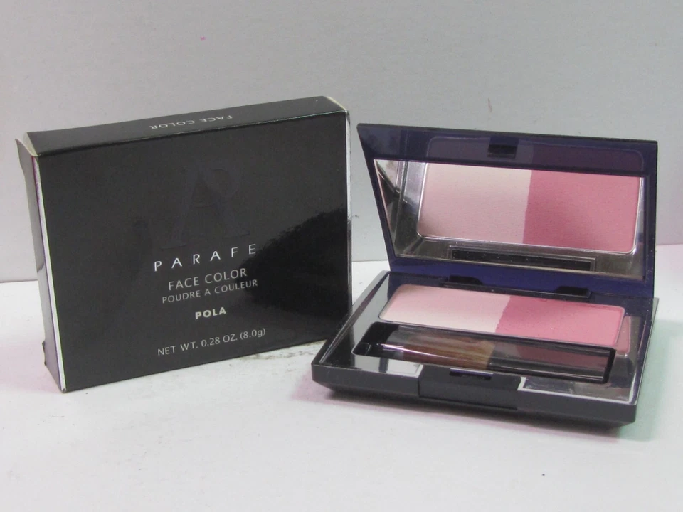 Color facial Pola Parafe con cepillo rosa brumoso 0,28 oz 8 g tamaño completo nuevo Foto 1 de 1