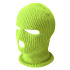 Masque facial masque de ski casquette d'hiver 3 trous balaclava chapeau bonnet capuche tactique hommes chauds