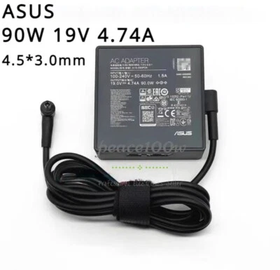 Original 19V 4.74A 90W Charger ASUS Zenbook Flip 15 Q529ZA 4.5*3.0mm Adapter - Image 1 of 4